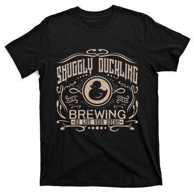 Vintage Snuggly Duckling Brewing Tangled Inspired T-Shirt