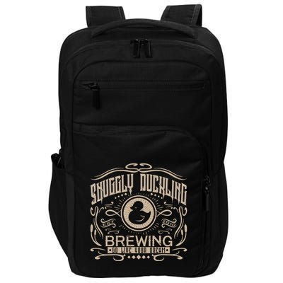 Vintage Snuggly Duckling Brewing Tangled Inspired Impact Tech Backpack