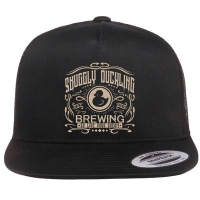 Vintage Snuggly Duckling Brewing Tangled Inspired Flatbill Hat