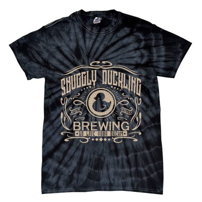 Vintage Snuggly Duckling Brewing Tangled Inspired Tie-Dye T-Shirt