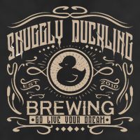 Vintage Snuggly Duckling Brewing Golf Towel
