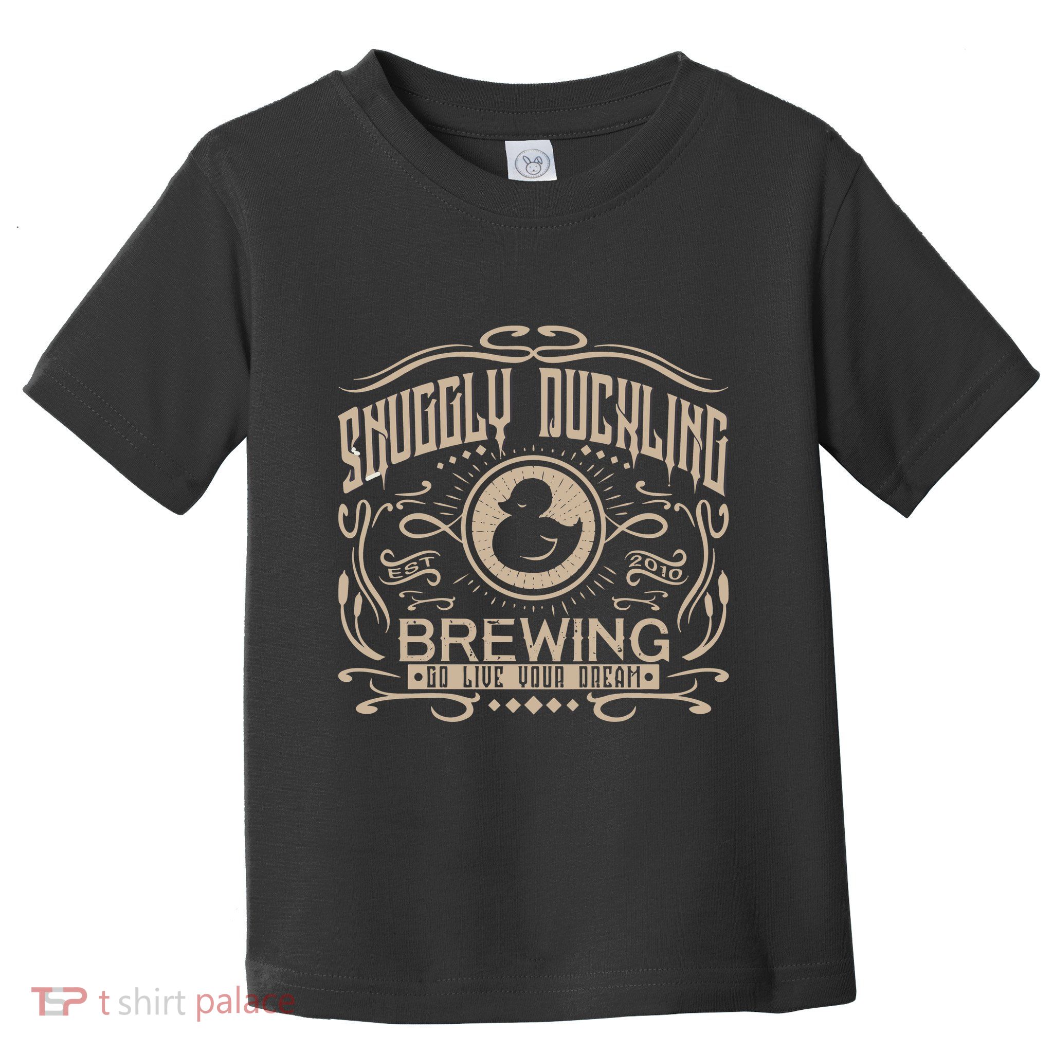 Vintage Snuggly Duckling Brewing Tangled Inspired Toddler T-Shirt