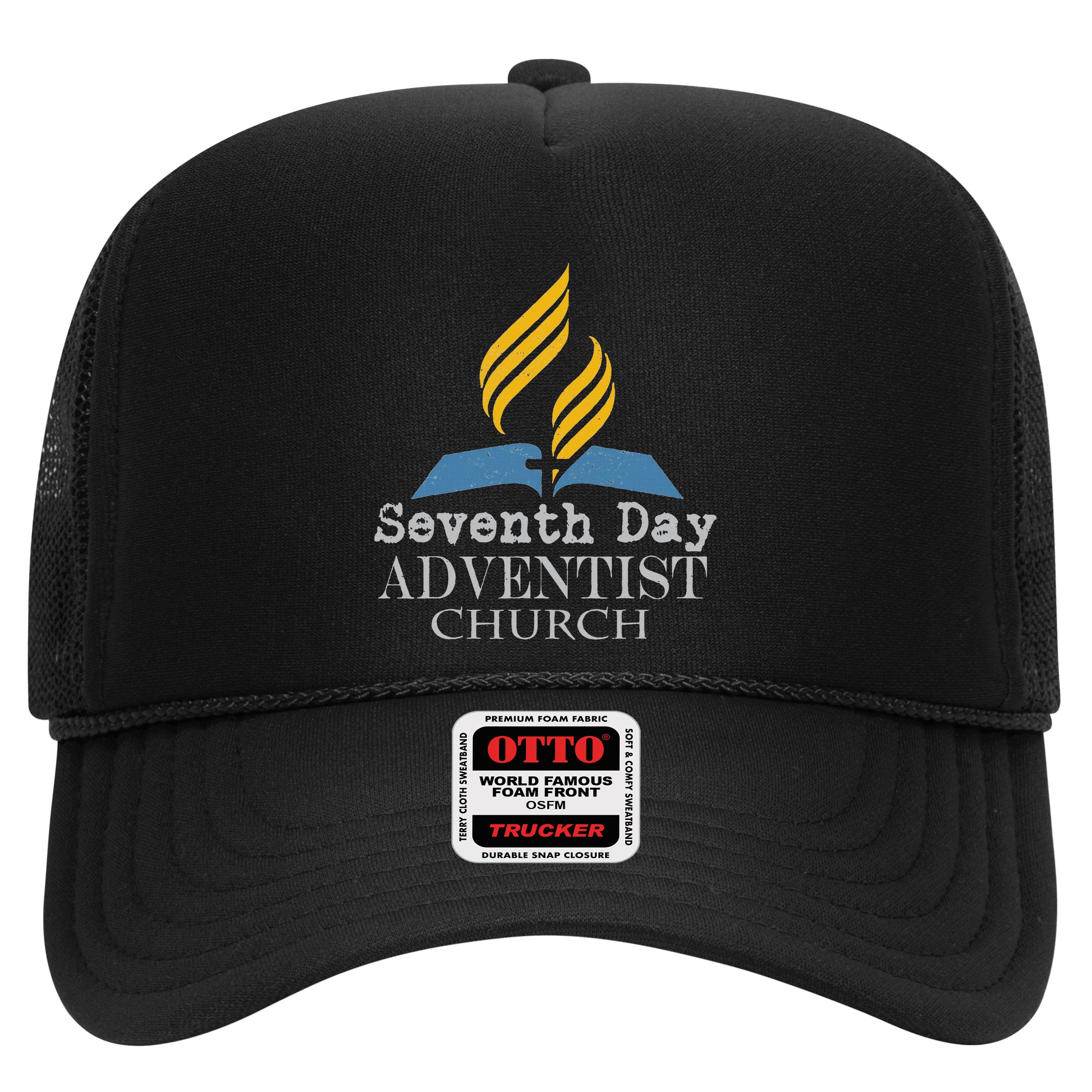 Vintage Seventh Day Adventist Church Jesus Christ Religion Hat
