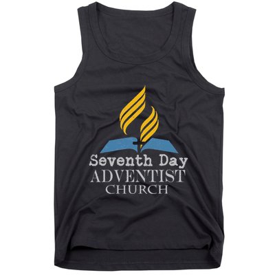 Vintage Seventh Day Adventist Church Jesus Christ Religion Tank Top