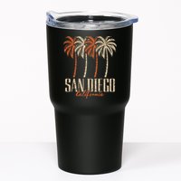 Vintage San Diego California Palm Trees Retro Tumbler