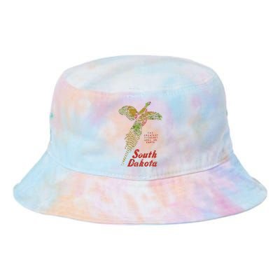 Vintage South Dakota Pheasant Tie Dye Newport Bucket Hat