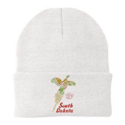 Vintage South Dakota Pheasant Knit Cap Winter Beanie