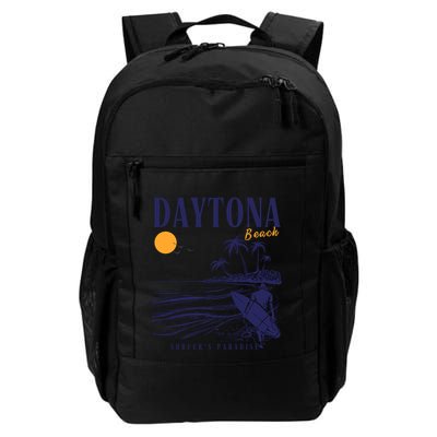 Vintage Surfing Daytona Beach Florida // Retro Surfer // SurferS Paradi Backpack