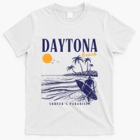 Vintage Surfing Daytona Beach Florida // Retro Surfer // SurferS Paradi T-Shirt