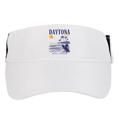 Vintage Surfing Daytona Beach Florida // Retro Surfer // SurferS Paradi Adult Drive Performance Visor