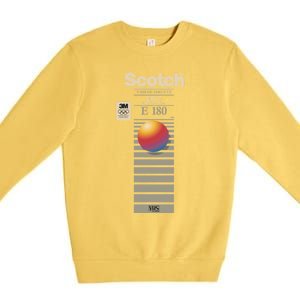 Vhs Scotch E180 Premium Crewneck Sweatshirt