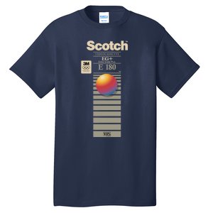 Vhs Scotch E180 Tall T-Shirt