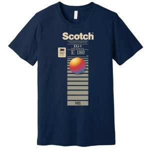 Vhs Scotch E180 Premium T-Shirt