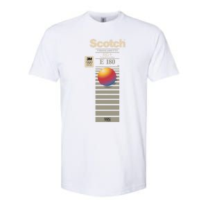 Vhs Scotch E180 Softstyle CVC T-Shirt