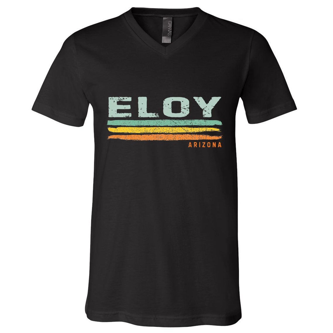 Vintage Stripes Eloy AZ V-Neck T-Shirt