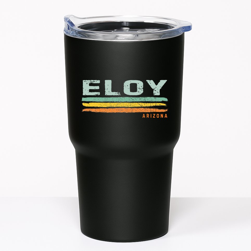 Vintage Stripes Eloy AZ Tumbler