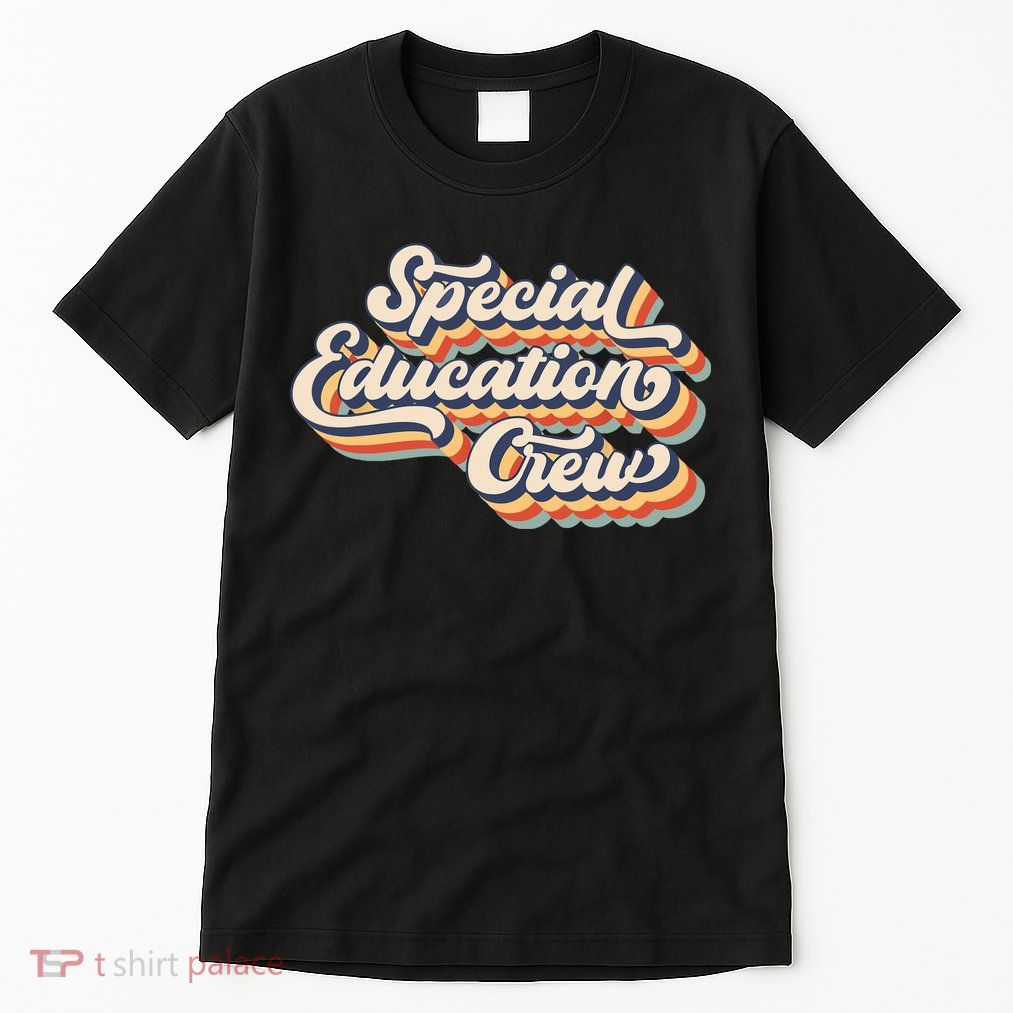Vintage Special Education Crew Sped Squad Special Ed Teacher Tall T-Shirt