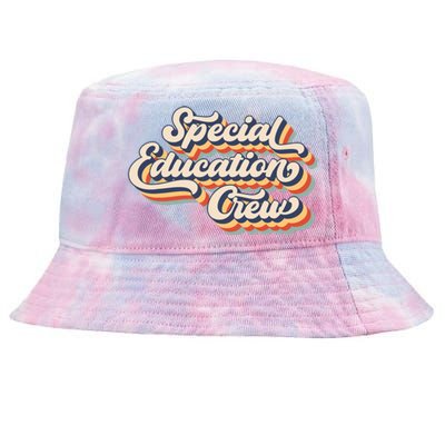 Vintage Special Education Crew Sped Squad Special Ed Teacher Tie-Dyed Bucket Hat