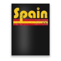 Vintage Spanish Flag Spain Pride Roots Heritage Gift Poster