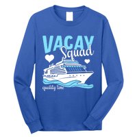 Vacay Squad Family Cruise Vacation Gift Long Sleeve Shirt