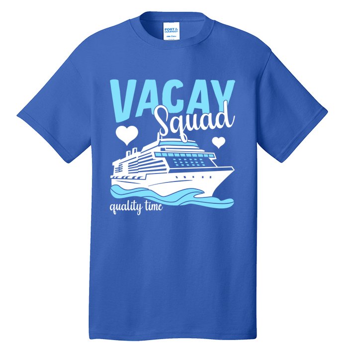 Vacay Squad Family Cruise Vacation Gift Tall T-Shirt