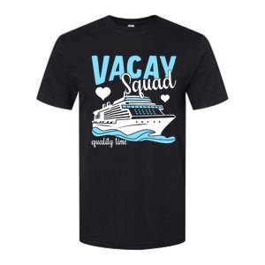 Vacay Squad Family Cruise Vacation Gift Softstyle CVC T-Shirt