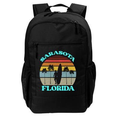 Vintage Sarasota Florida Summer Travel 80s Beach Souvenirs Gift Backpack