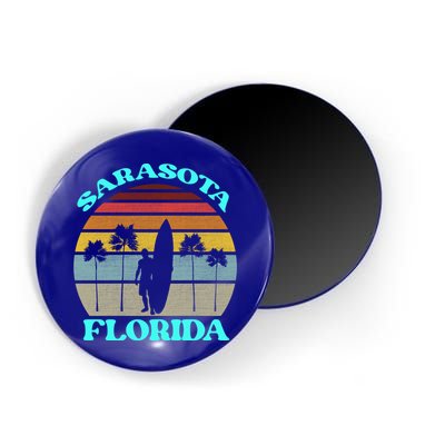 Vintage Sarasota Florida Summer Travel 80s Beach Souvenirs Gift Magnet
