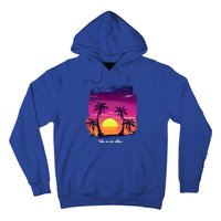 Vintage Sunset Fun In The Sun Summer Beach Funny Gift Hoodie