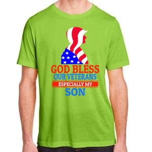 Veteran Son For Proud Dad Mom Mother Father Cool Gift Adult ChromaSoft Performance T-Shirt