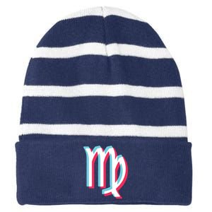 Virgo Shirts For Women And Men Zodiac Virgo Striped Beanie with Solid Band