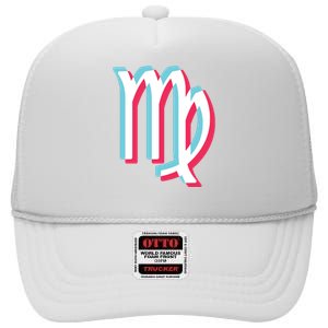 Virgo Shirts For Women And Men Zodiac Virgo High Crown Mesh Back Trucker Hat