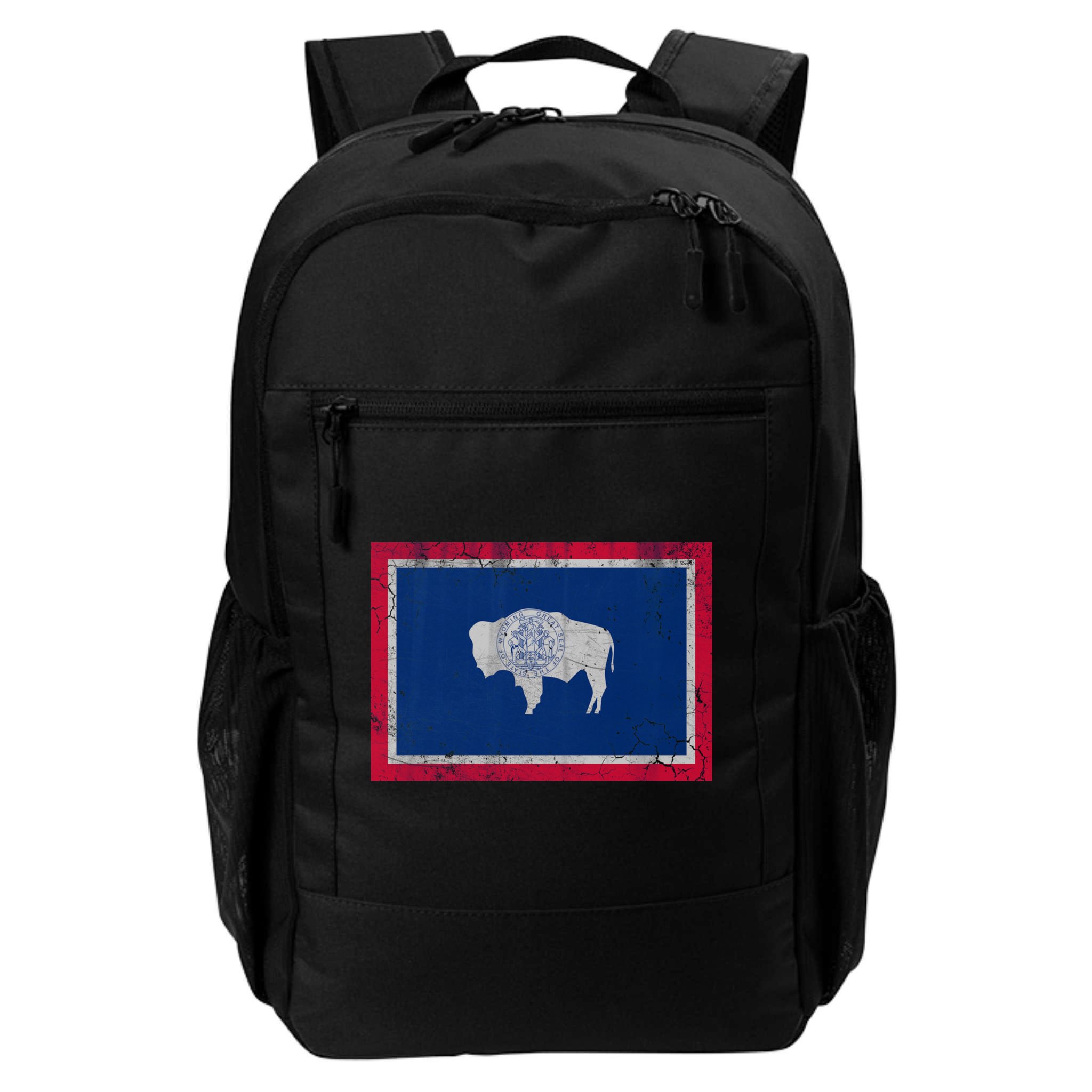 Vintage State Flag Of Wyoming Backpack