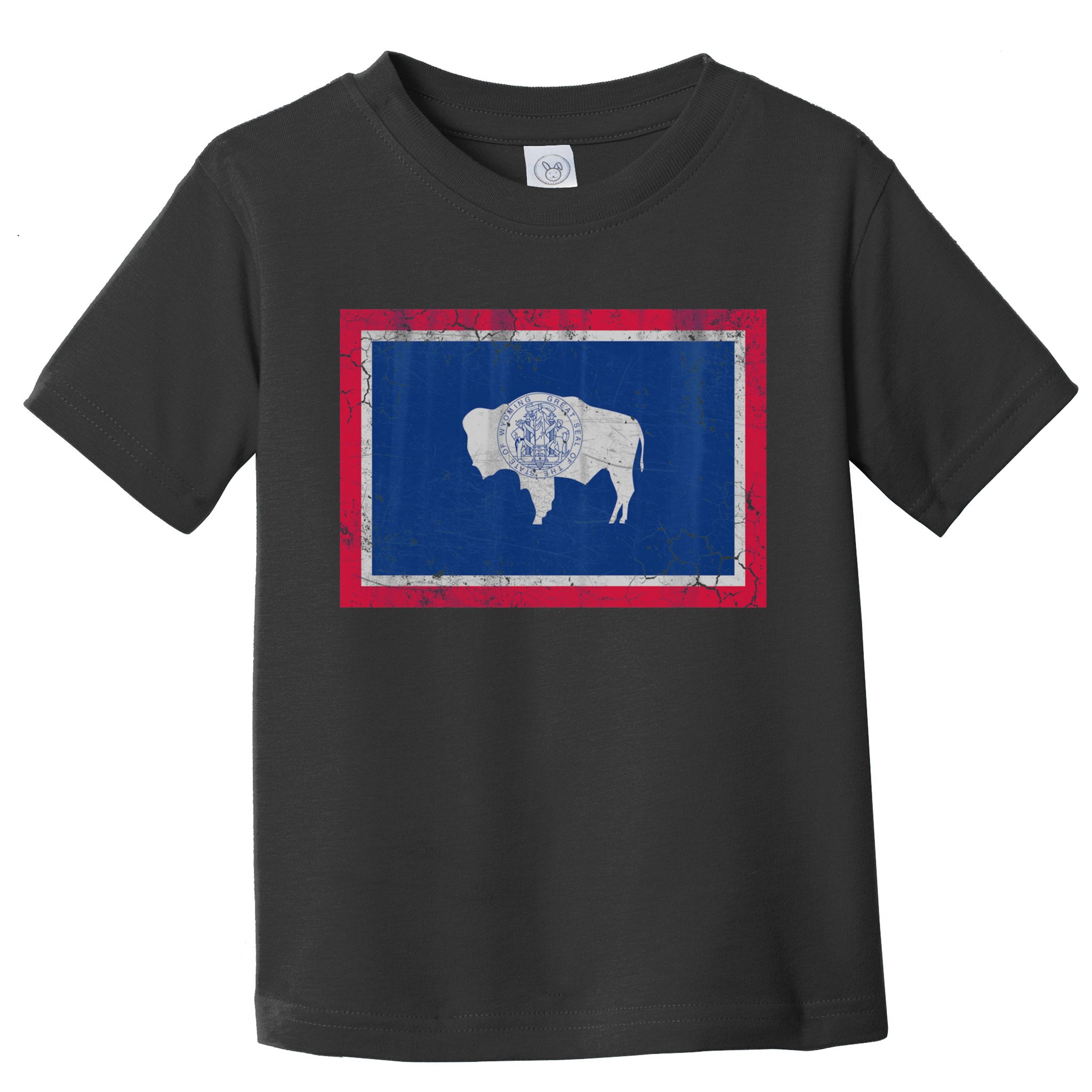 Vintage State Flag Of Wyoming Toddler T-Shirt