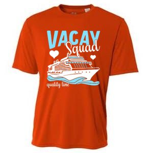 Vacay Squad Family Cruise Vacation Gift Cooling Performance Crew T-Shirt