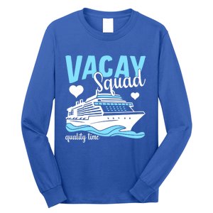 Vacay Squad Family Cruise Vacation Gift Long Sleeve Shirt