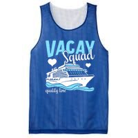 Vacay Squad Family Cruise Vacation Gift Mesh Reversible Basketball Jersey Tank