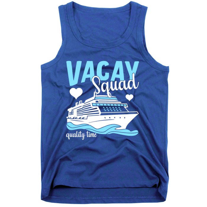 Vacay Squad Family Cruise Vacation Gift Tank Top