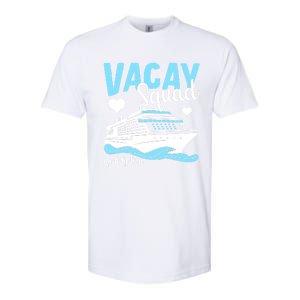 Vacay Squad Family Cruise Vacation Gift Softstyle CVC T-Shirt