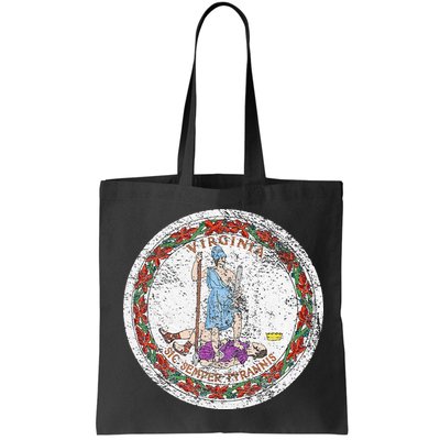 VIRGINIA STATE FLAG SEAL RICHMOND NORFOLK Bag