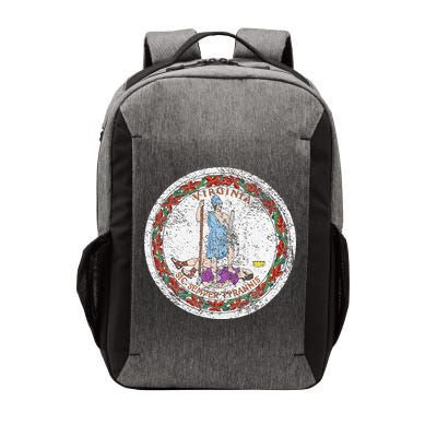 VIRGINIA STATE FLAG SEAL RICHMOND NORFOLK Vector Backpack