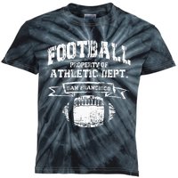 Vintage San Francisco Football Athletic Department Merchandise Kids Tie-Dye T-Shirt