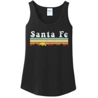 Vintage Santa Fe New Mexico Retro Gift Ladies Essential Tank