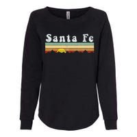 Vintage Santa Fe New Mexico Retro Gift Womens California Wash Sweatshirt