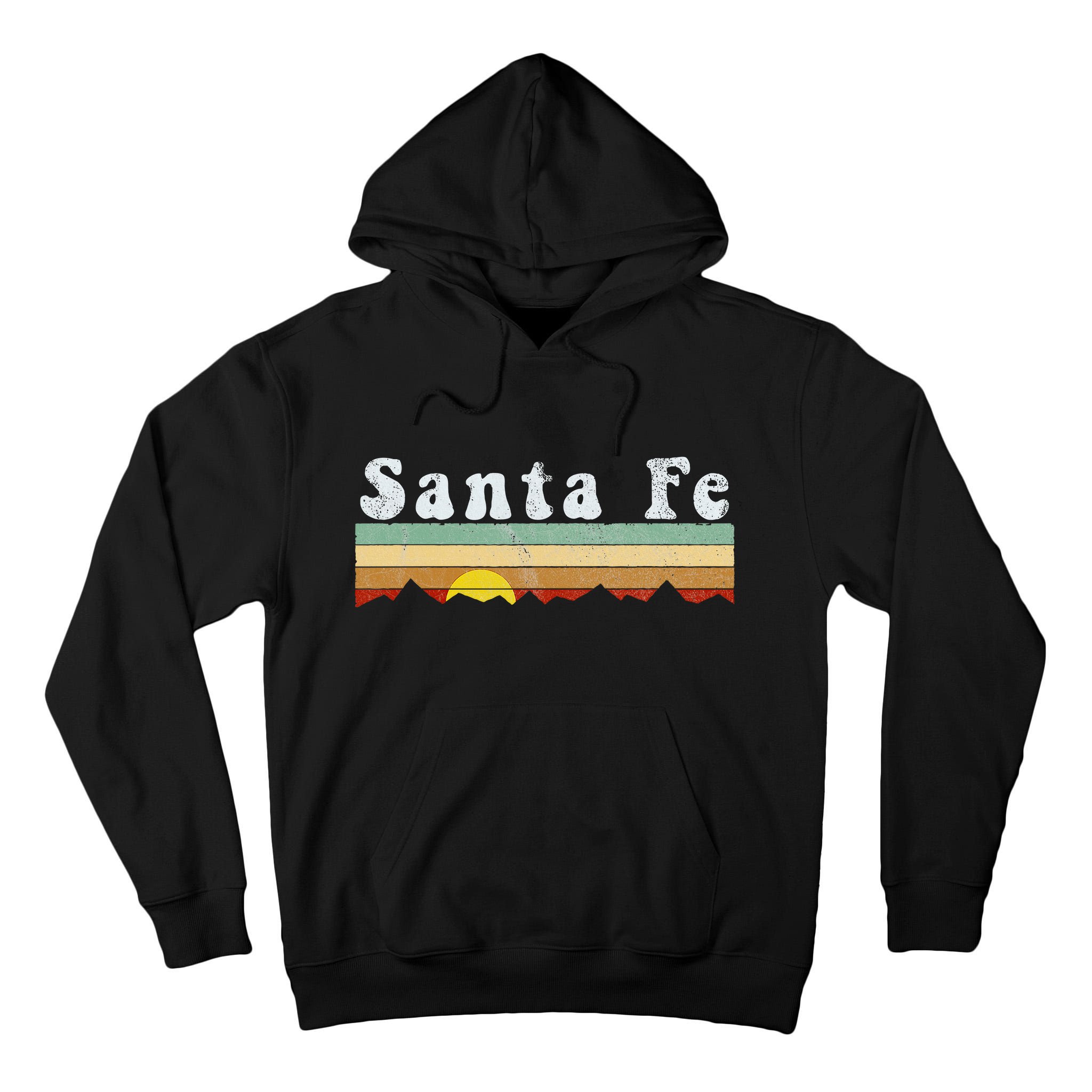 Vintage Santa Fe New Mexico Retro Gift Tall Hoodie