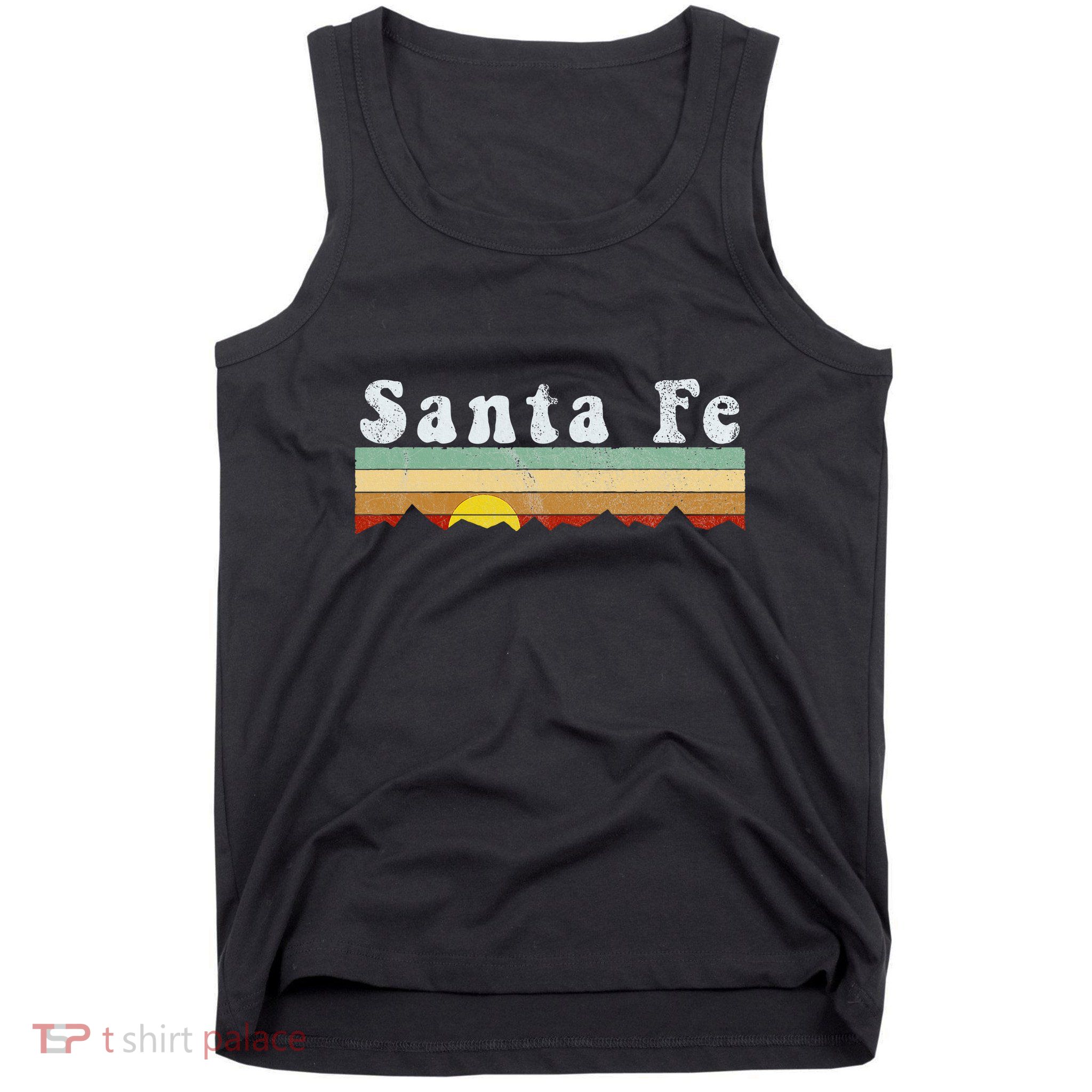 Vintage Santa Fe New Mexico Retro Gift Tank Top