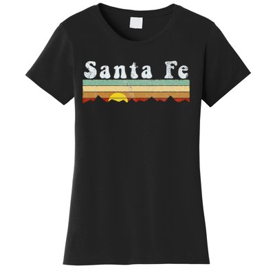 Vintage Santa Fe New Mexico Retro Gift Women's T-Shirt