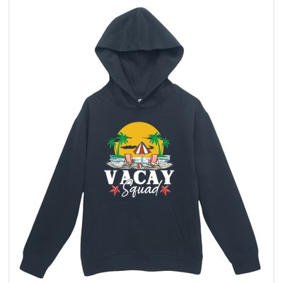 Vacay Squad Family Beach Summer Vacation Gift Urban Pullover Hoodie