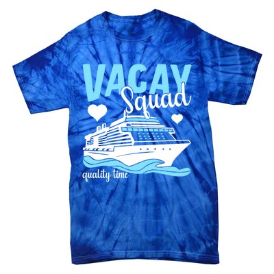 Vacay Squad Family Cruise Vacation Gift Tie-Dye T-Shirt