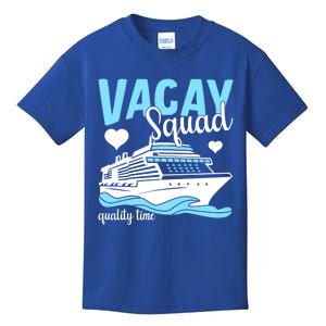 Vacay Squad Family Cruise Vacation Gift Kids T-Shirt